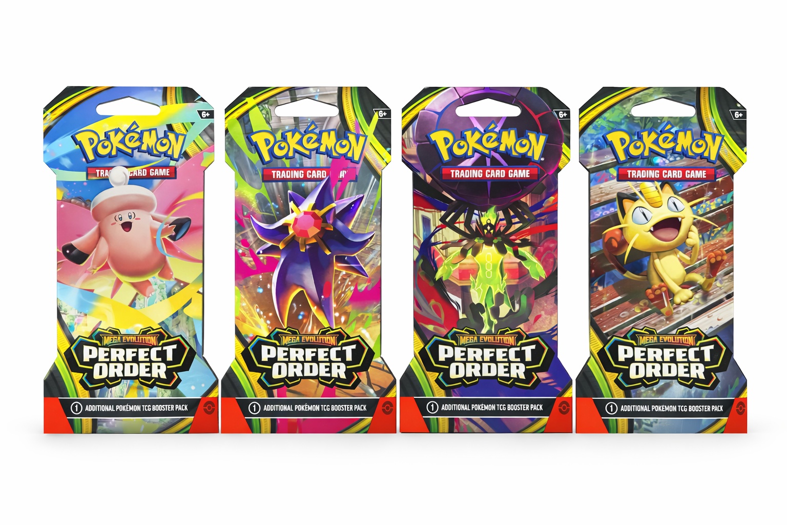 Pokémon Perfect Order 4-Pack Set